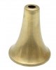Stożek wklęsły, części mosiężne do lamp